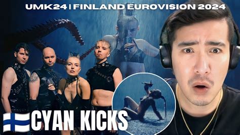 REACTION Cyan Kicks Dancing With Demons Music Video UMK24