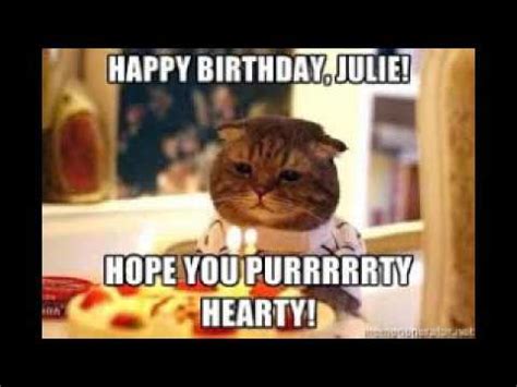 Happy Birthday Julie Meme