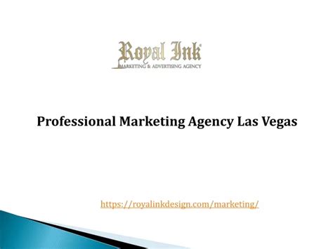 Ppt Professional Marketing Agency Las Vegas Powerpoint Presentation