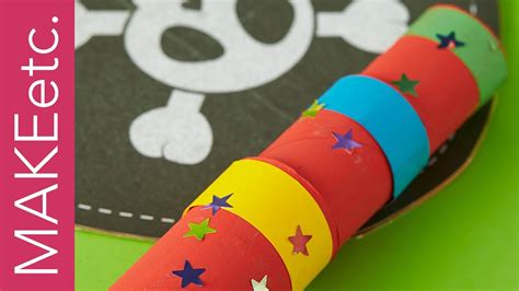 Cardboard Tube Telescope Craft For Kids | The Tube