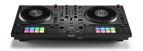 Hercules DJControl Inpulse T7 2 Deck Motorized DJ Controller Black AMS