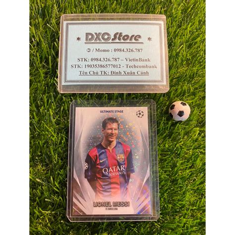 Th L Ultimate Stage Topps Ucc Lionel Messi Barcelona