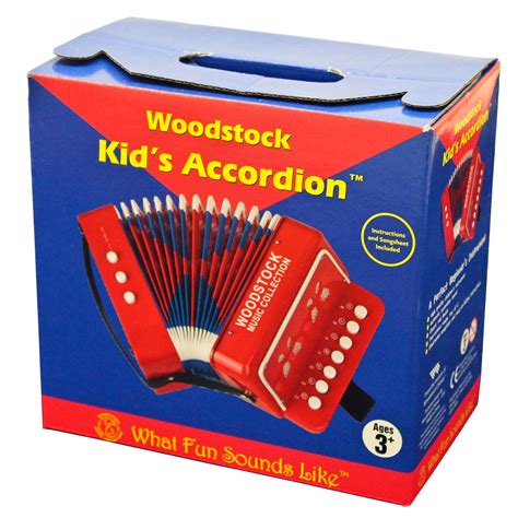 Woodstock Kids Accordion From The Makers Of Woodstock Chimes