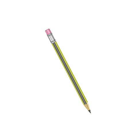 Gambar Templat Pensil Gambar Dengan Tangan Kartun Sederhana Pensil