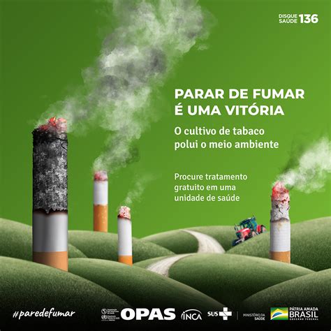 Card Para Redes Sociais O Cultivo De Tabaco Polui O Meio Ambiente