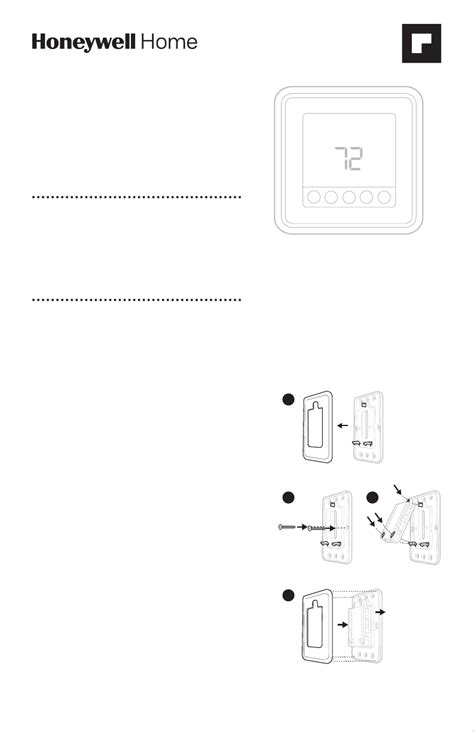 Honeywell Th6110d Installation Manual