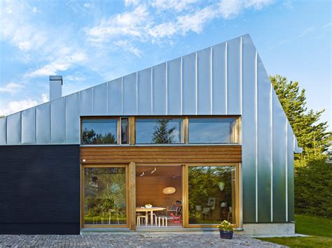 Metal Clad House L Is A Contemporary Holiday Retreat In Finland