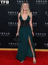 Caitlin Manley Seen Showing Off Her Hot Cleavage At The Premiere Of Focus Features In Los