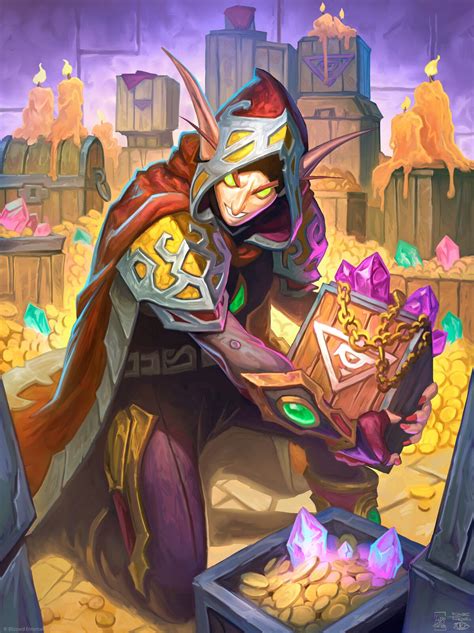 Hearthstone Artwork Hearthstone Game Rpg Character Fantasy Character