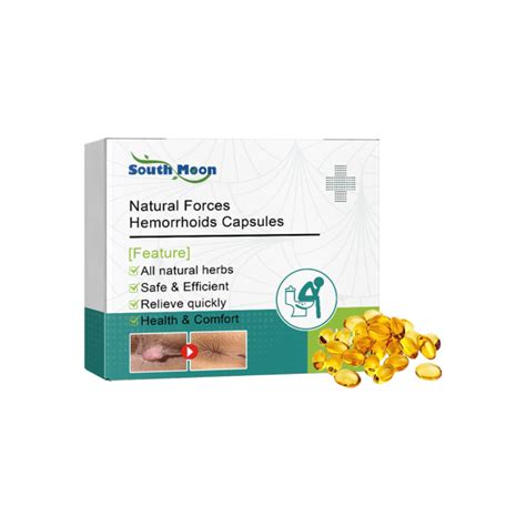 South Moon Hemorrhoids Capsules Relieve Perianal Itching Internal And