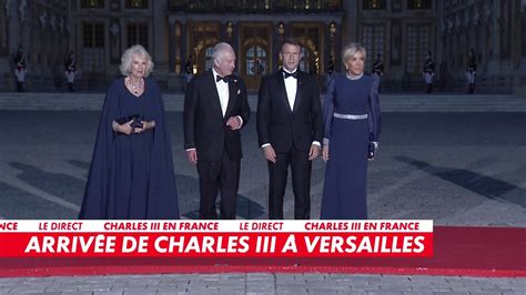 Visite De Charles Iii En France Le Roi Et La Reine Camilla Arrivent