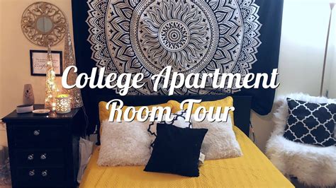 College Apartment Room Tour 2018 Ncat Youtube