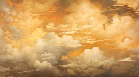 Premium AI Image | Clouds background wallpaper colorful sky design