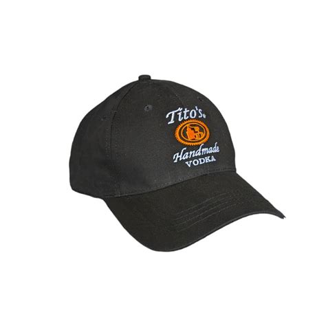 Unlisted NEW Titos Handmade Vodka Baseball Cap Austin Texas Black OS