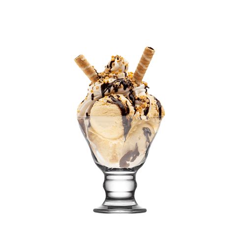 Vikko Glass Sundae Bowls Dessert Cups For Parfait Ice Cream Pudding