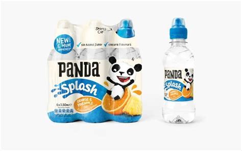 Panda Soft Drinks By Robot Food Via Behance Kids Packaging Brand