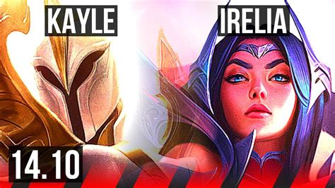 KAYLE Vs IRELIA TOP 11 Solo Kills 17 2 6 Legendary KR Master