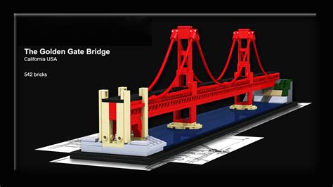 LEGO IDEAS - Product Ideas - The Golden Gate Bridge