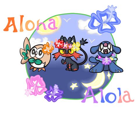 Pokemon Aloha Alola By Maialunatoffee On Deviantart