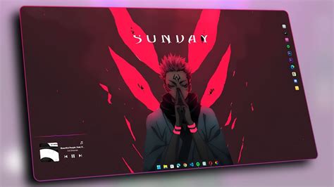 This Is The Best Jujutsu Kaisen Desktop Setup Anime Theme For Windows