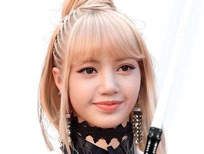 Sticker De Tromperie Sur Lisa Blackpink Kpop Chanteuse Jedi Sabre Laser