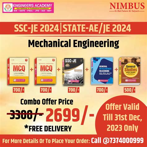 SSC JE 2024 Mechanical Engineering Exam Preparation Strategy