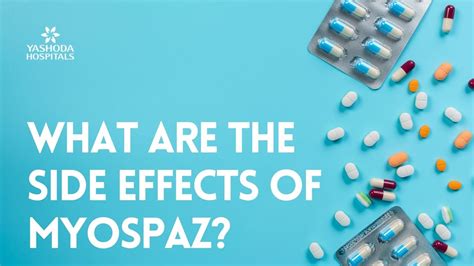 What Are The Side Effects Of Myospaz YouTube