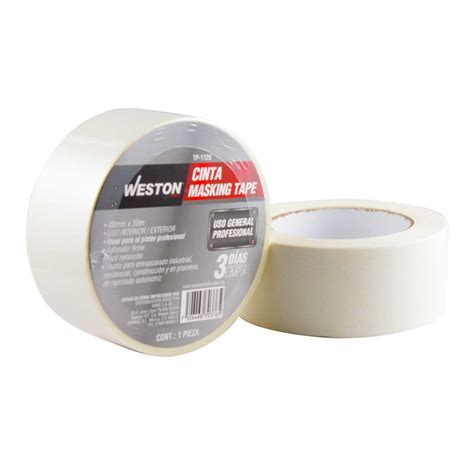 Tp Cinta Masking Tape Mm X M Precio X Caja Caja C Pzas