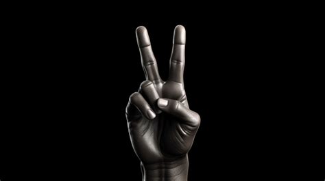 Victory Sign Clipart Hd Png Victory Gesture Hand Sign Victory Peace