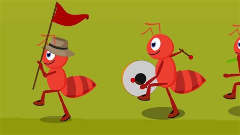 The Ants Go Marching Kids Songs Nursery Rhymes For Kids Youtube