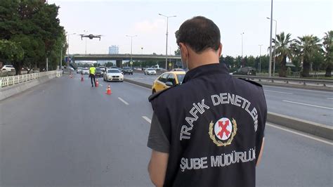 Bak Rk Y De Drone Ile Trafik Denetimi