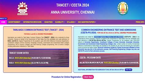 TANCET Counselling 2024 Schedule Allotment Dates MPSCBOOK