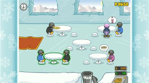Restaurante Dos Pinguins - Penguin Diner (Day 4) ,Jogo de Restaurante dos Pinguins - YouTube