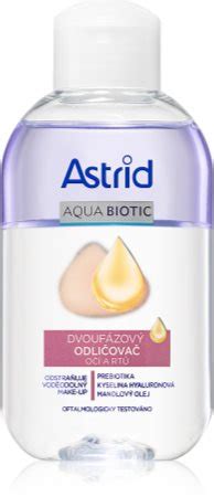 Astrid Aqua Biotic D Maquillant Bi Phas Yeux Et L Vres Notino Be