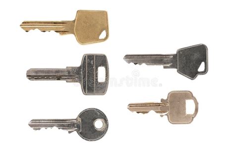 Set Of Different Door Keys Stock Image Image Of Protection 38201127