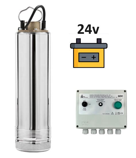 Pompe immergée SR 24V Arrosage Distribution