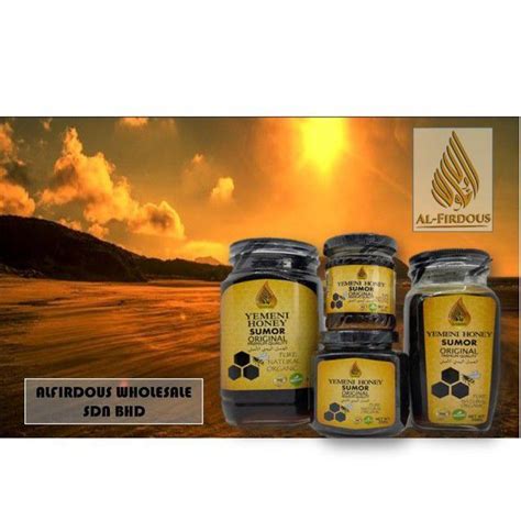 Madu Sumor Yaman 100 Asli Jenama AlFirdous L Honey Yemen Sumor 100