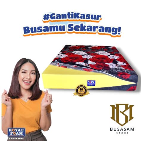 Jual Kasur Spon Busa Royal Foam King Deluxe Cod Shopee Indonesia