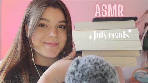 Asmr Book Wrap Up Books I Read In July Whisper Ramble Book Haul