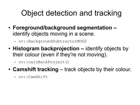 Opencv Introduction Ppt