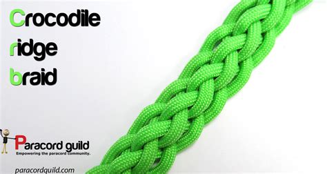 6 Strand Crocodile Ridge Braid Paracord Guild