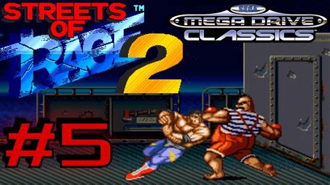 Streets Of Rage 2 Gameplay Max Playthrough Stage 5 Sega Genesis