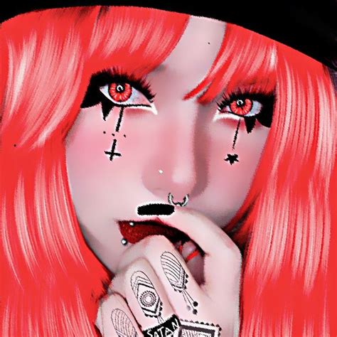 Ibis Paint Edição Ulzzang Matxlyn Gothic Girl Art Gothic Girls