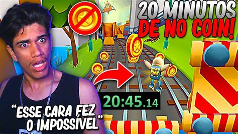 Minutos De No Coin Reagi Ao Recorde Mundial Do Subway Surfers