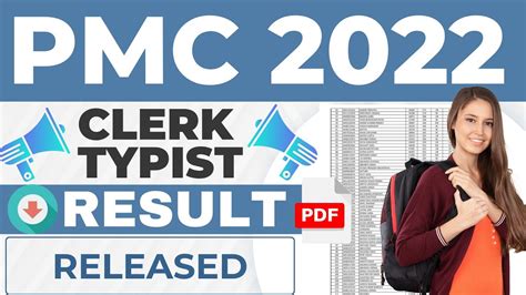 Pmc Clerk Typist Exam Result 2022 Pmc Clerk Typist Result Mahir