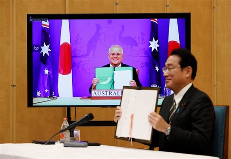 Japan Australia Sign Defense Cooperation Pact