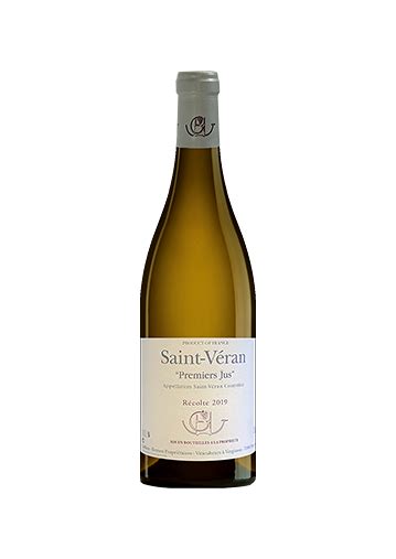 Domaine Guffens Heynen Saint Véran 1er Jus 2019 en vente ici