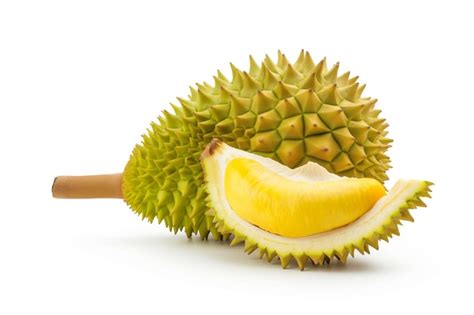 Premium Photo Durian Fruit With Spiky Exterior And Creamy Yellow