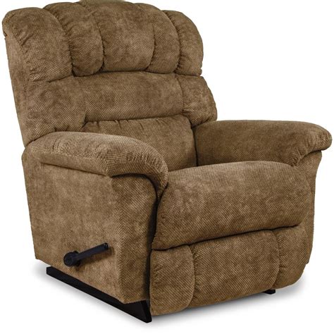 La Z Boy Randell Casual Oversized Big Man Rocker Recliner Runes Furniture Recliners