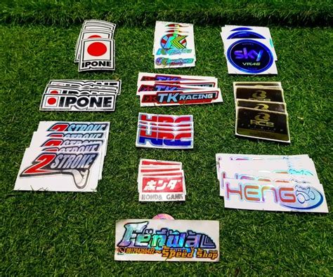 Jual Aneka Sticker Rainbow Cuting Sticker Ipone Tk Racing Kawahara